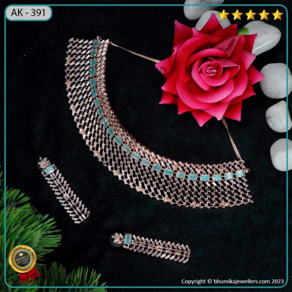 Necklace Set 433 Rose - Image 3