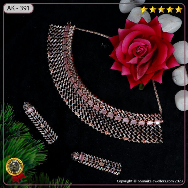 Necklace Set 433 Rose