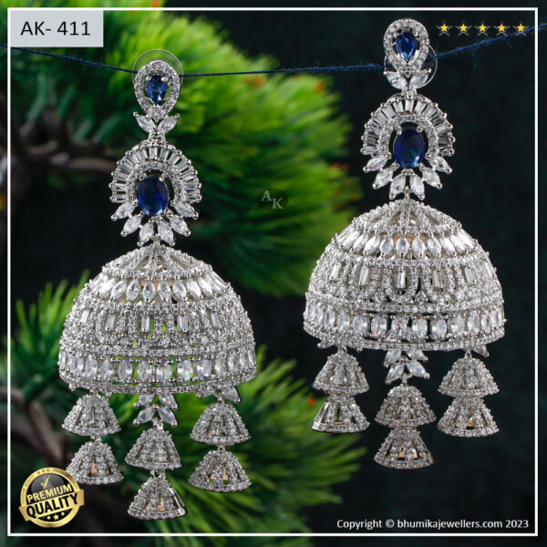 ad_jhumka_007 Silver Polish - Image 3